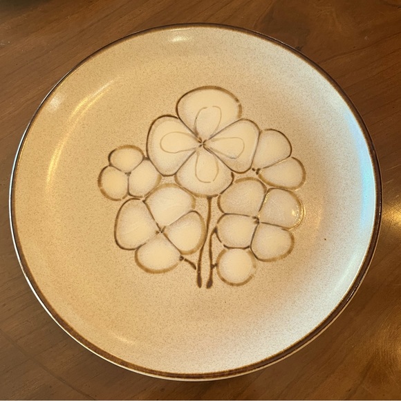 One Chop Plate Yamaka 60s Sandia Timberland Stoneware SY-6635 12.25” Platters - Picture 1 of 8